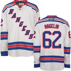 Carl Hagelin New York Rangers Reebok Premier White Away Jersey