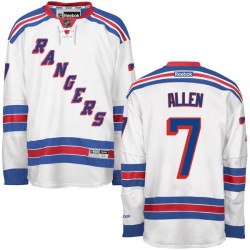 Conor Allen New York Rangers Reebok Premier White Away Jersey