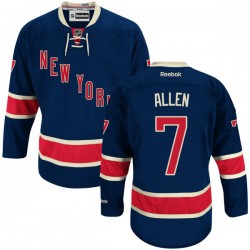 Conor Allen New York Rangers Reebok Authentic Navy Blue Alternate Jersey