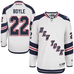 Dan Boyle New York Rangers Reebok Authentic White 2014 Stadium Series Jersey