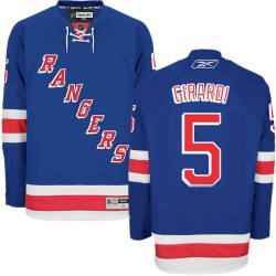 Dan Girardi New York Rangers Reebok Authentic Royal Blue Home Jersey