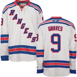 Adam Graves New York Rangers Reebok Authentic White Away Jersey
