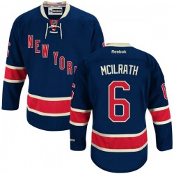 Dylan Mcilrath New York Rangers Reebok Authentic Navy Blue Alternate Jersey