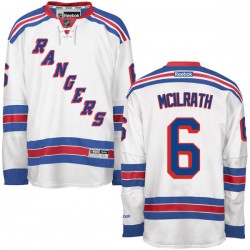 Dylan Mcilrath New York Rangers Reebok Authentic White Away Jersey
