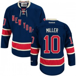 J.t. Miller New York Rangers Reebok Premier Navy Blue Alternate Jersey