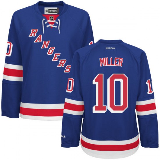 Women's J.t. Miller New York Rangers Reebok Premier Royal Blue Home