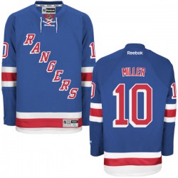 J.t. Miller New York Rangers Reebok Authentic Royal Blue Home Jersey