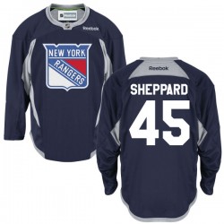 James Sheppard New York Rangers Reebok Authentic Navy Blue Alternate Jersey