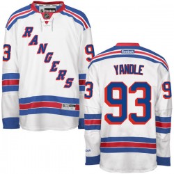 Keith Yandle New York Rangers Reebok Premier White Away Jersey