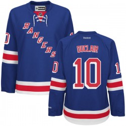 Women's Anthony Duclair New York Rangers Reebok Authentic Royal Blue Home Jersey