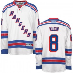 Kevin Klein New York Rangers Reebok Authentic White Away Jersey