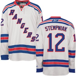 Lee Stempniak New York Rangers Reebok Authentic White Away Jersey