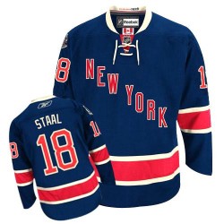 Marc Staal New York Rangers Reebok Authentic Navy Blue Third Jersey