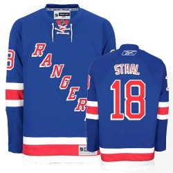 Marc Staal New York Rangers Reebok Authentic Royal Blue Home Jersey