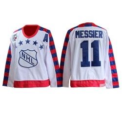 Mark Messier New York Rangers CCM Authentic White All Star Throwback 75th Jersey