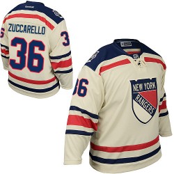 Mats Zuccarello New York Rangers Reebok Authentic Cream 2012 Winter Classic Jersey