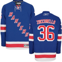 Youth Mats Zuccarello New York Rangers Reebok Authentic Royal Blue Home Jersey