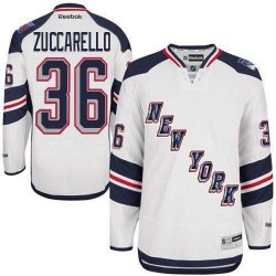 Youth Mats Zuccarello New York Rangers Reebok Authentic White 2014 Stadium Series Jersey