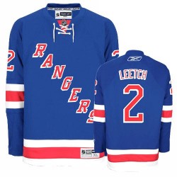 Brian Leetch New York Rangers Reebok Authentic Royal Blue Home Jersey
