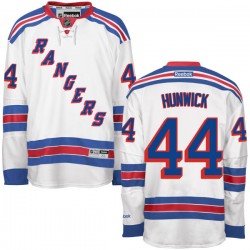 Matt Hunwick New York Rangers Reebok Premier White Away Jersey