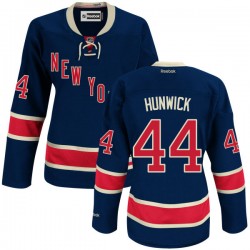Women's Matt Hunwick New York Rangers Reebok Premier Navy Blue Alternate Jersey