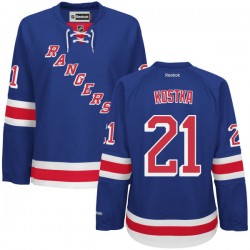 Women's Michael Kostka New York Rangers Reebok Authentic Royal Blue Home Jersey