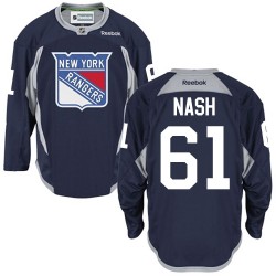 Rick Nash New York Rangers Reebok Authentic Navy Blue Practice Jersey