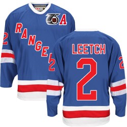 Brian Leetch New York Rangers CCM Premier Royal Blue Throwback 75TH Jersey