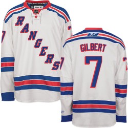 Rod Gilbert New York Rangers Reebok Authentic White Away Jersey