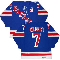Rod Gilbert New York Rangers CCM Premier Royal Blue New Throwback Jersey