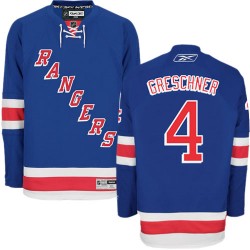 Ron Greschner New York Rangers Reebok Authentic Royal Blue Home Jersey