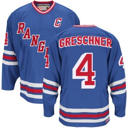 Ron Greschner New York Rangers CCM Premier Royal Blue Heroes of Hockey Alumni Throwback Jersey