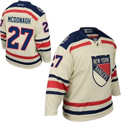 Ryan McDonagh New York Rangers Reebok Premier Cream 2012 Winter Classic Jersey