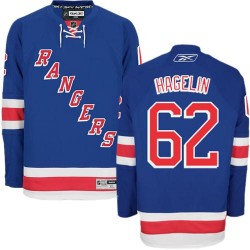 Carl Hagelin New York Rangers Reebok Authentic Royal Blue Home Jersey