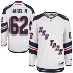 Carl Hagelin New York Rangers Reebok Authentic White 2014 Stadium Series Jersey