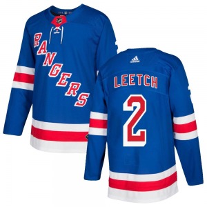 Brian Leetch New York Rangers Adidas Authentic Royal Blue Home Jersey