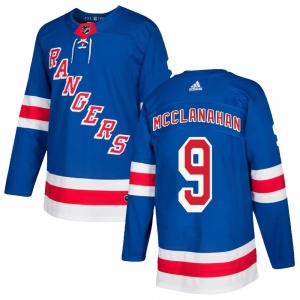 Rob Mcclanahan New York Rangers Adidas Authentic Royal Blue Home Jersey