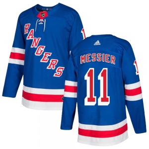 Mark Messier New York Rangers Adidas Authentic Royal Blue Home Jersey