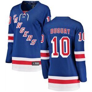 Women's Ron Duguay New York Rangers Fanatics Branded Breakaway Blue Home Jersey