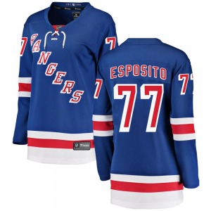 Women's Phil Esposito New York Rangers Fanatics Branded Breakaway Blue Home Jersey