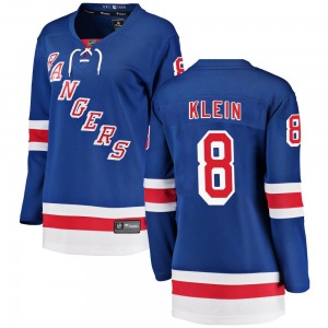 Women's Kevin Klein New York Rangers Fanatics Branded Breakaway Blue Home Jersey