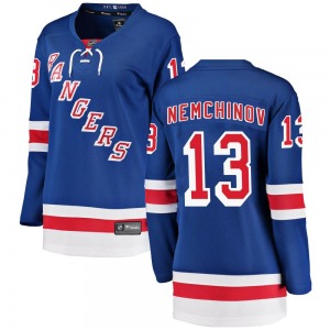 Women's Sergei Nemchinov New York Rangers Fanatics Branded Breakaway Blue Home Jersey