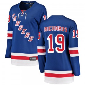 Women's Brad Richards New York Rangers Fanatics Branded Breakaway Blue Home Jersey