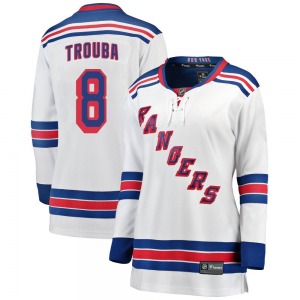 Women's Jacob Trouba New York Rangers Fanatics Branded Breakaway White Away Jersey