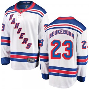 Jeff Beukeboom New York Rangers Fanatics Branded Breakaway White Away Jersey