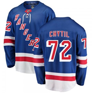 Filip Chytil New York Rangers Fanatics Branded Breakaway Blue Home Jersey