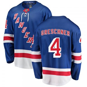 Ron Greschner New York Rangers Fanatics Branded Breakaway Blue Home Jersey