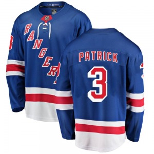 James Patrick New York Rangers Fanatics Branded Breakaway Blue Home Jersey