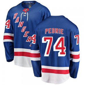 Vince Pedrie New York Rangers Fanatics Branded Breakaway Blue Home Jersey