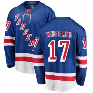 Blake Wheeler New York Rangers Fanatics Branded Breakaway Blue Home Jersey